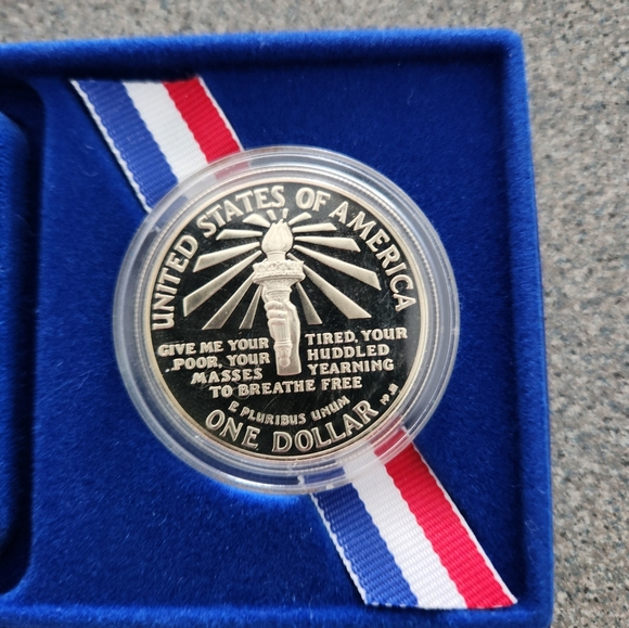 1986 sliver dollar proof - Picture 2 of 6